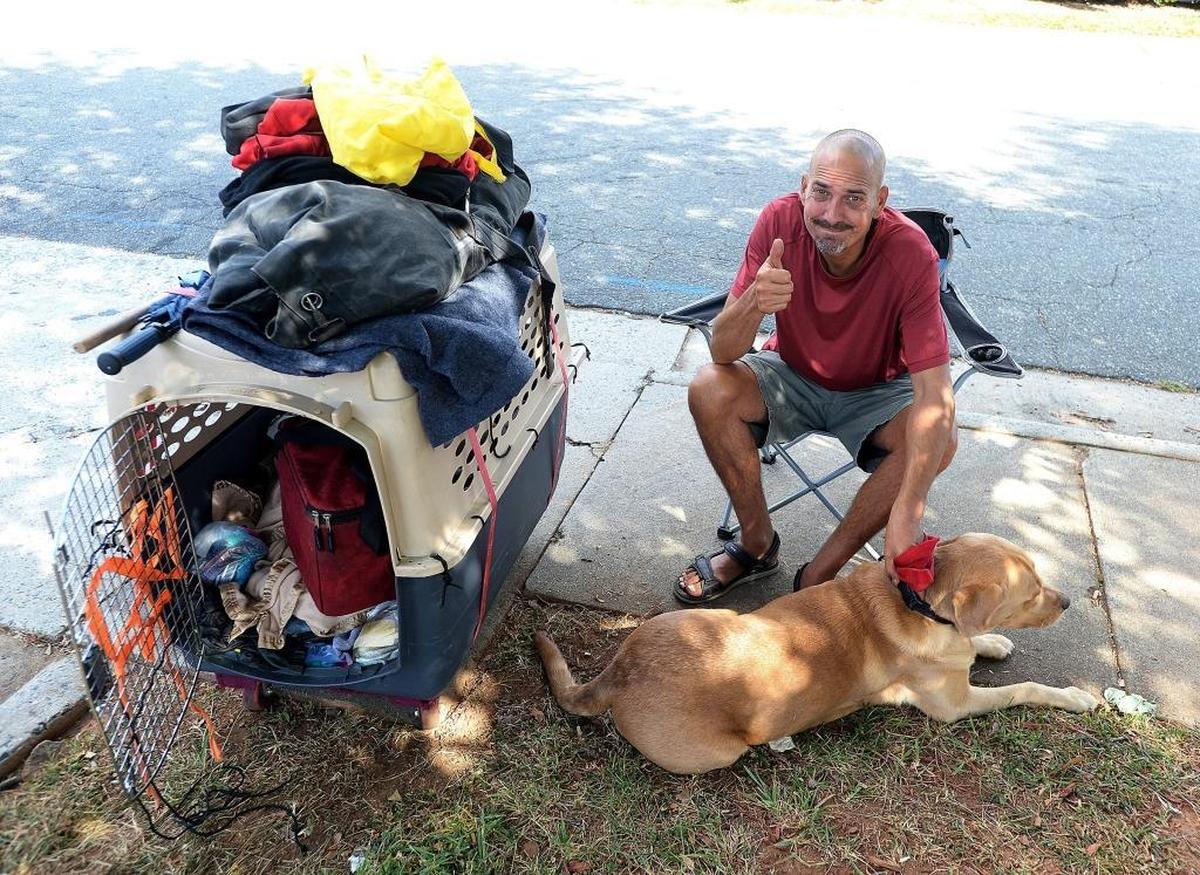 “Levi – he’s all I have,” Alan Lord said Friday in Charlotte, North Carolina. “He’s my best friend and always will be.”