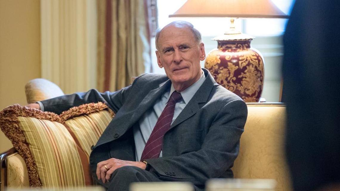 National Intelligence Director-designate former Indiana Sen. Dan Coats.