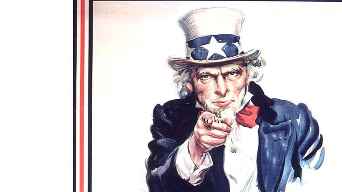 The iconic poster was printed more than 4 million times in the final year of World War I, according to the Library of Congress.