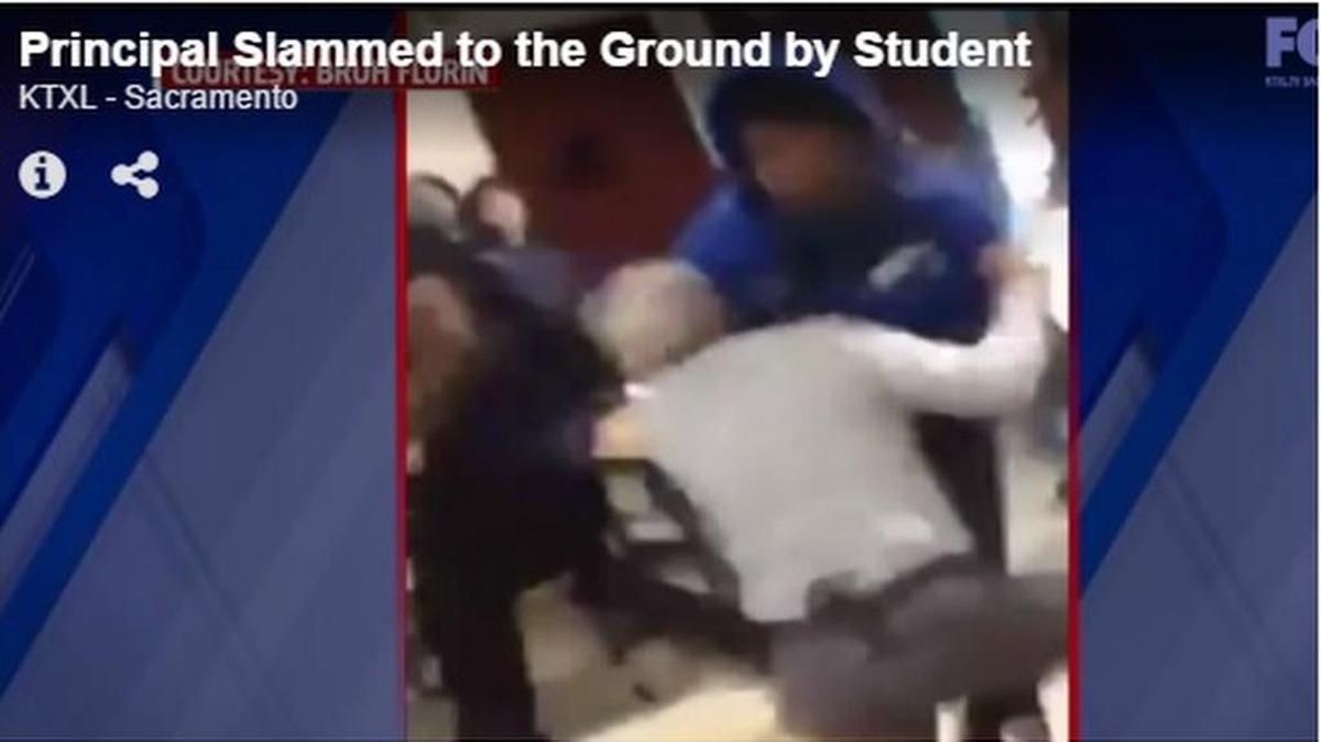 Sacramento County Sheriff’s spokesman Sgt. Tony Turnbull said that two teens were charged with suspicion of battery on school staff causing injury and the third was arrested for making threats toward other students and law enforcement.
