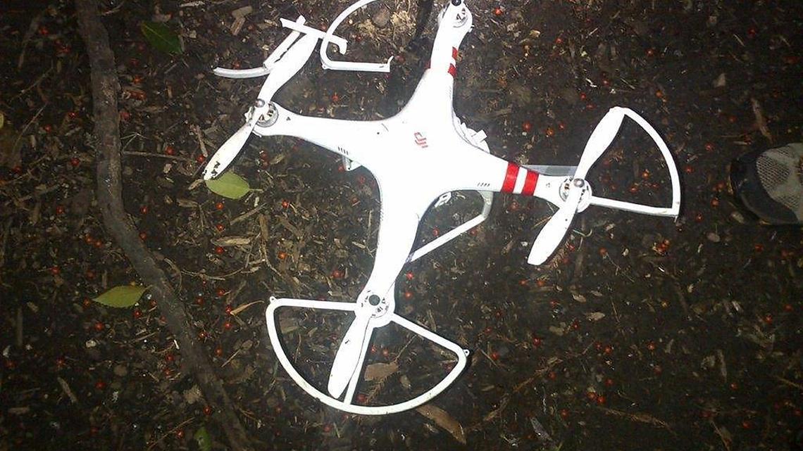 
This handout photo provided by the US Secret Service shows the drone that crashed onto the White House grounds in Washington, Monday, Jan. 26, 2015. The Federal Aviation Administration is setting up a collaboration among government and industry officials and hobbyists to work out details of a registration system for drones.
