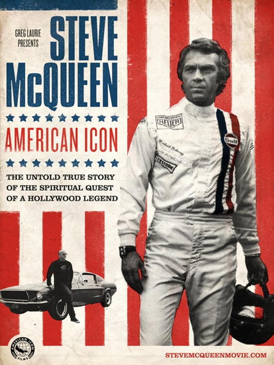 “Steve McQueen” American Icon” is a documentary feature film about the Hollywood actor’s spiritual journey, which included a meeting late in his life with Charlotte-born evangelist Billy Graham. The story of the 1980 meeting, just days before McQueen’s death, is told in the film, which will be shown in theaters in Charlotte and across the country on Sept. 28.