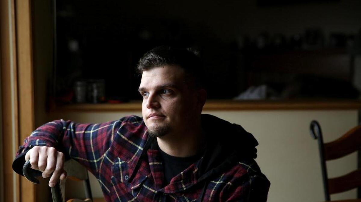 Thomas Hodorowski, who quit smoking marijuana after learning his years-long bouts of nausea and vomiting were caused by his habit, at home in Aurora, Ill., April 3, 2018. Until recently the syndrome was thought to be uncommon or even rare. But as marijuana use has increased along with legalization, emergency room physicians say they have been seeing a steady flow of patients with the telltale symptoms of cannabinoid hyperemesis syndrome, a condition that causes cyclic vomiting in heavy marijuana users.