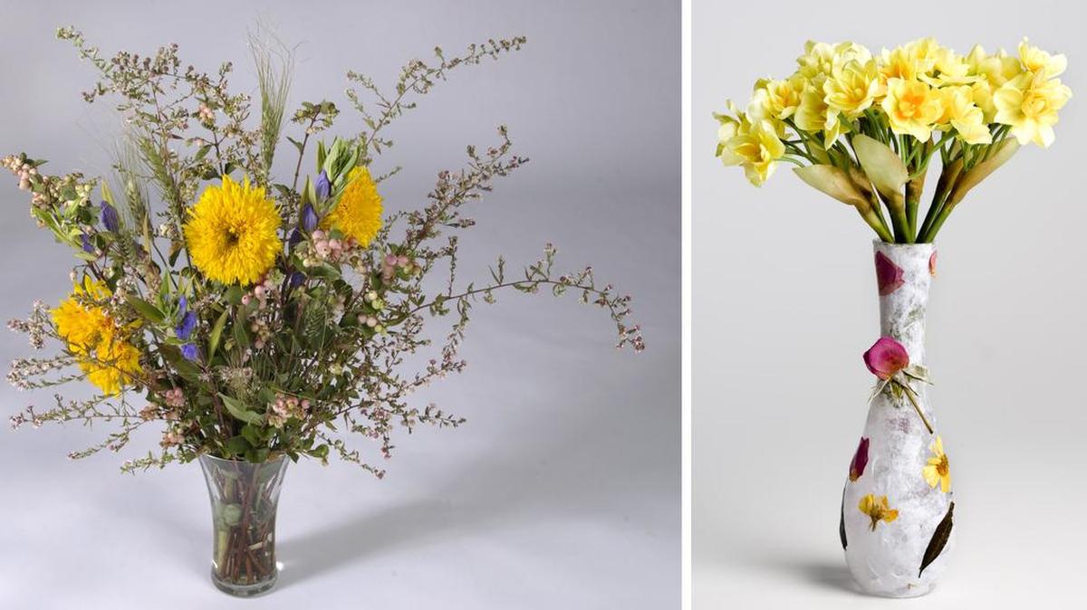 Flower vases aren’t usually considered to be effective defense weapons