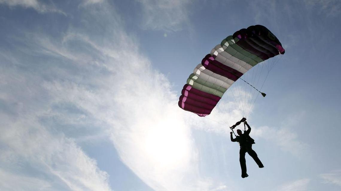 A skydiver is pictured in 2012. On June 6, 2016, investigators found the body of a Florida man killed in a skydiving accident in South Carolina.