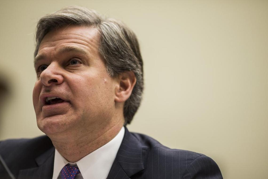 FBI director Christopher Wray