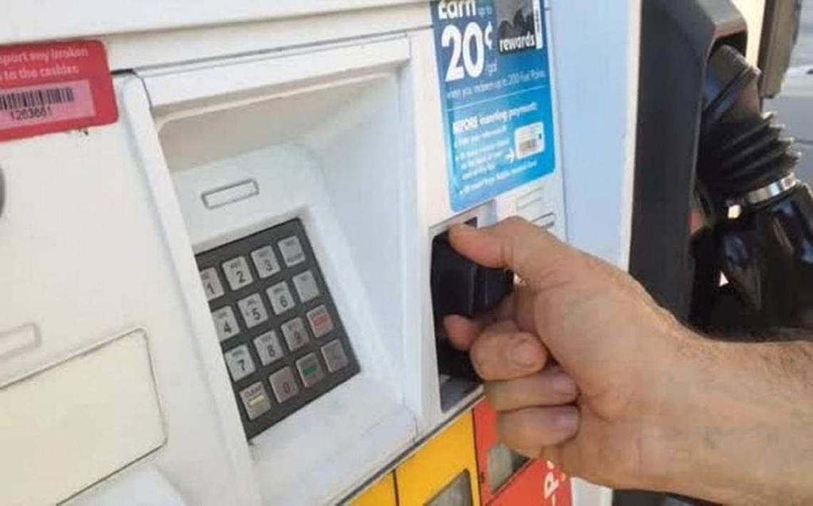 Before swiping your card at the pump, experts suggest tugging on the slotted card reader to see if it’s an external “skimmer” — a device that steals electronic financial information. Visually inspecting the pump for damage and checking the pump inspection sticker for tampering are safeguards to protect your wallet from would-be scam artists.