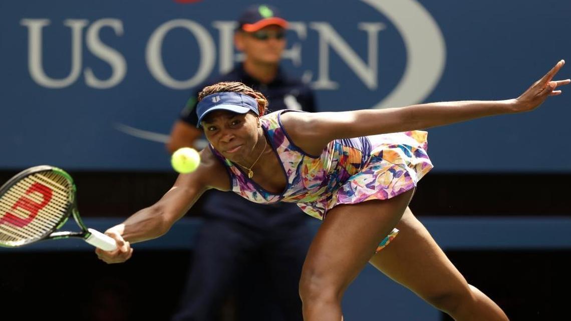 Venus Williams returns a shot to Karolina Pliskova, of the Czech Republic, during this year’s U.S. Open tennis tournament. Her surname remains among the most common over the past three decades, according to the U.S. Census.