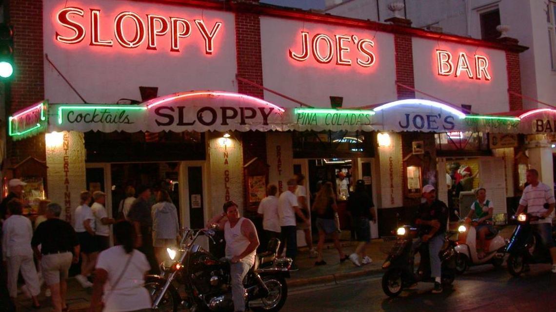 Sloppy Joe's Bar on Duval Street in Key West.