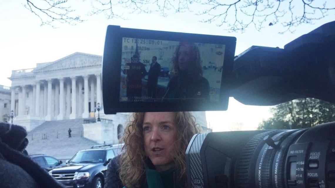 Allison Jaslow, a former U.S. Army captain, expressed dismay at the way the Trump administration is treating Iraqis who helped the U.S. war effort in Iraq.