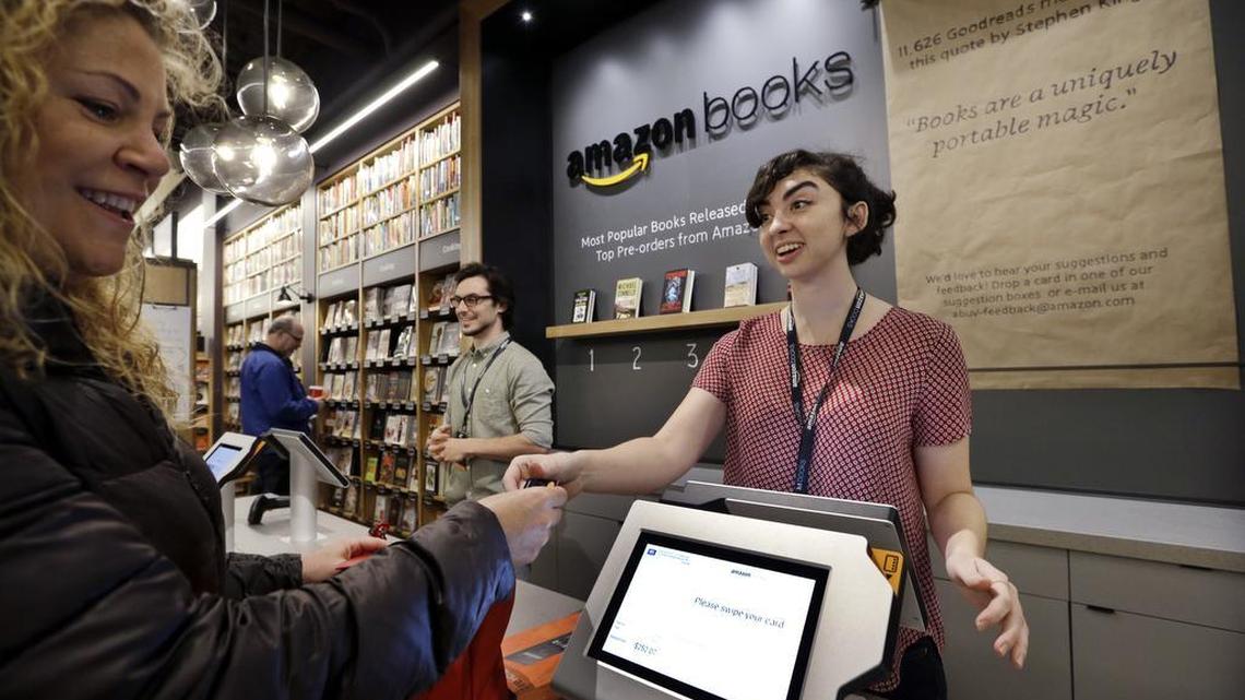 Amazon has opened several brick-and-mortar bookstores across the country.