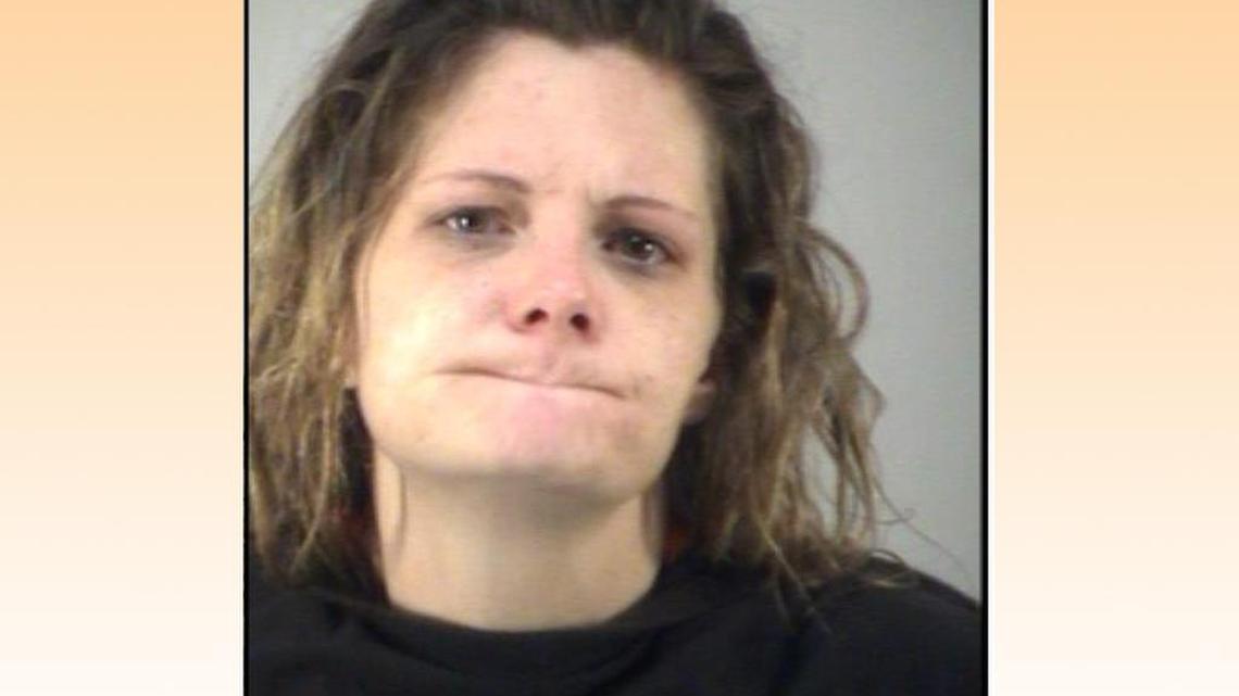 Lindsay Jean Stanley-McShane’s arrest photo.