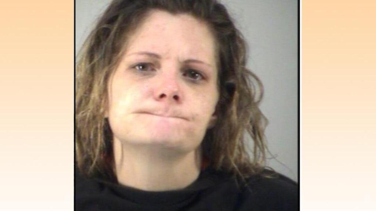 Lindsay Jean Stanley-McShane’s arrest photo.
