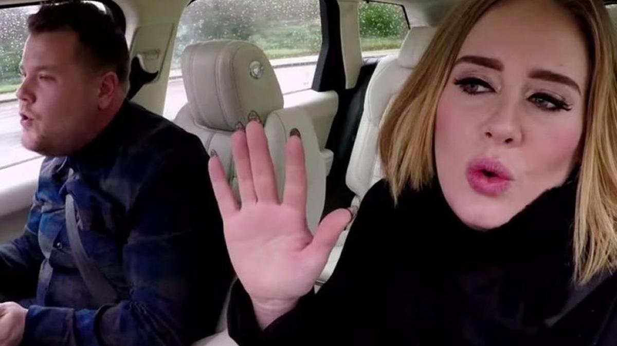 Adele’s “Carpool Karaoke” with James Corden tops YouTube’s list of viral videos for 2016.