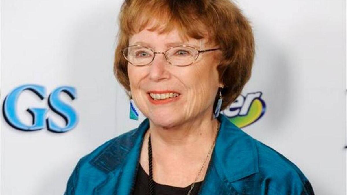 Author Lois Duncan arrives at the premiere of the film, "Hotel for Dogs," based on her kids adventure, in Los Angeles on Jan. 15, 2009. Her thriller "I Know What You Did Last Summer" also was turned into a movie.