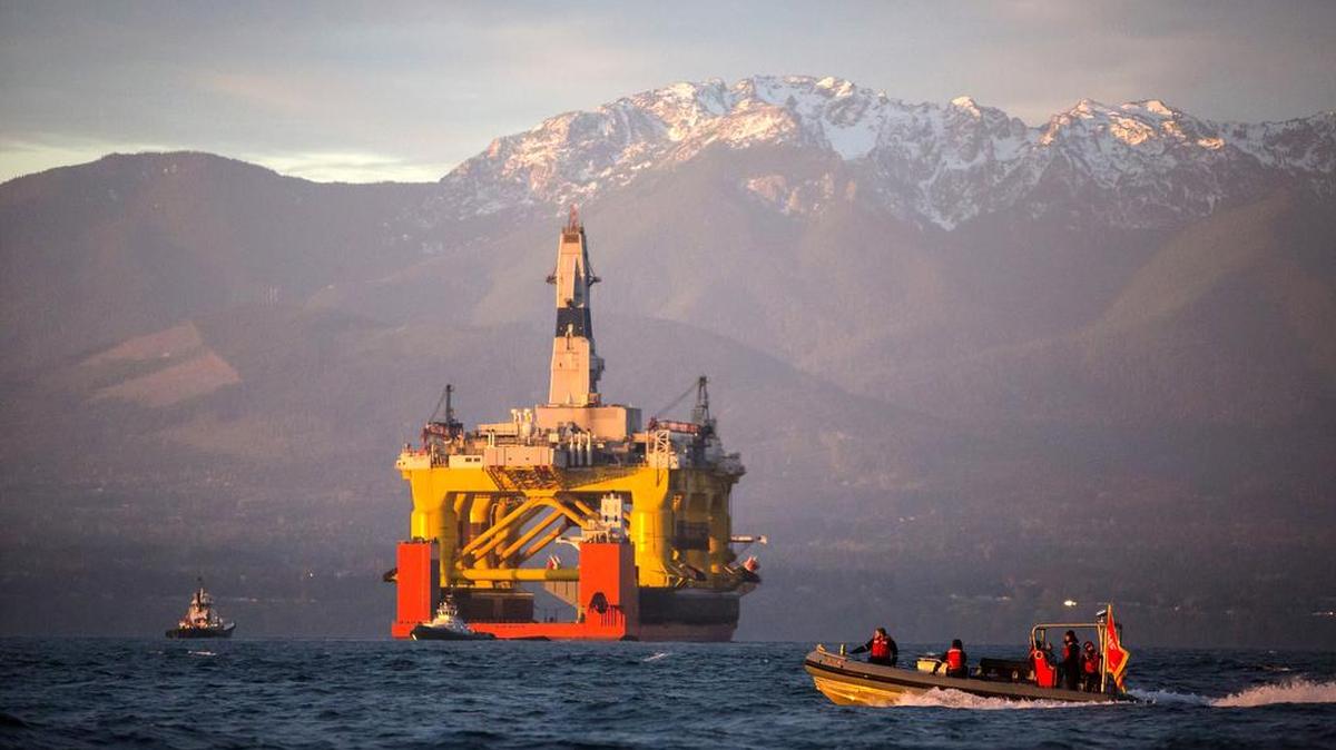 
The U.S. Geological Survey estimates that U.S. Arctic waters hold 26 billion barrels of recoverable oil, and Shell is eager to explore in a basin that company officials say could be a “game changer” for domestic production. 
