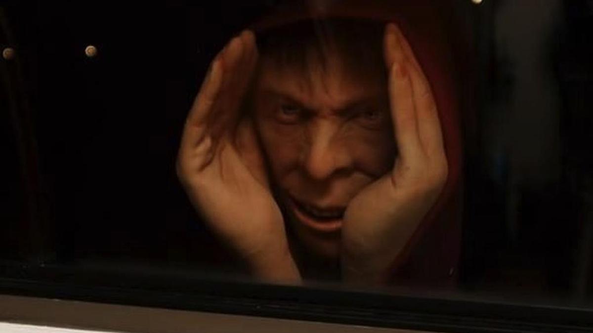 The Scary Peeper Creeper, now banned by Home Depots in Canada, is a Halloween window decoration that simulates a Peeping Tom.