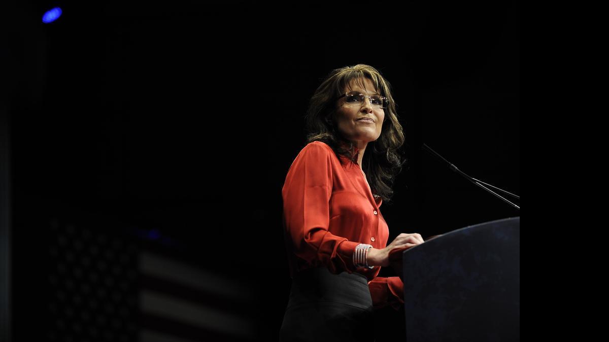 
Former Alaska Gov. Sarah Palin at the 2012 Conservative Political Action Conference (CPAC) in Washington, D.C. The former vice presidential candidate was at this year’s CPAC, but has generally kept her profile low. 
