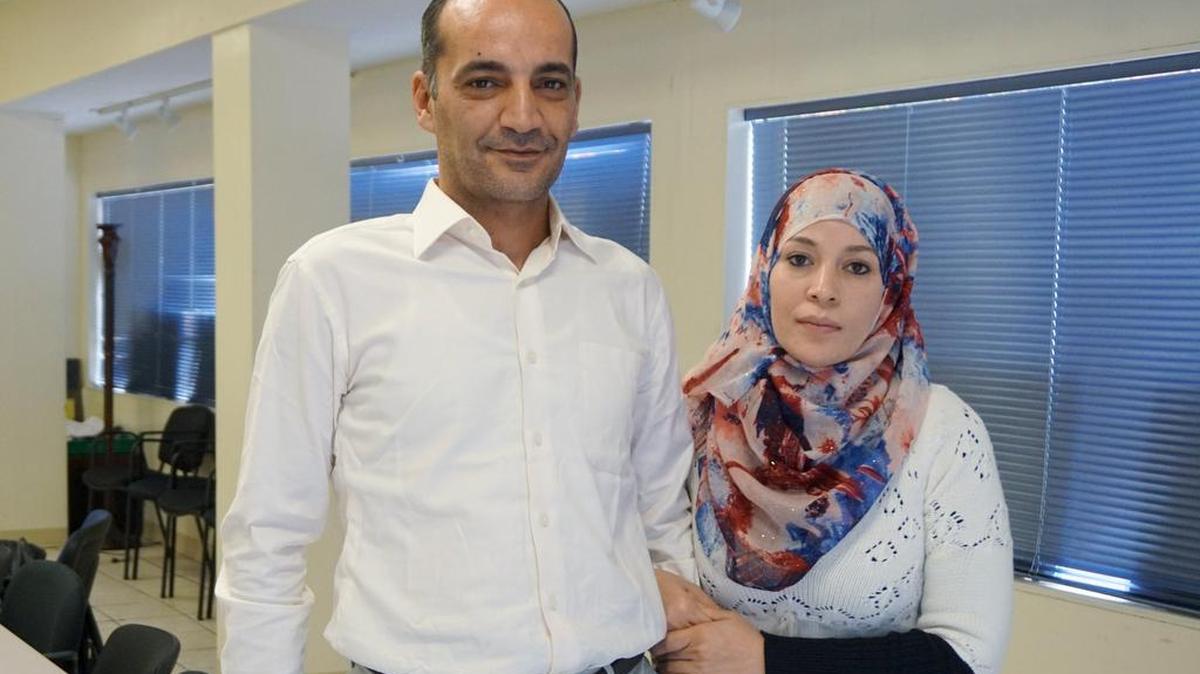 Ali and Aaminah (pseudonyms) came to the U.S. 10 months ago after their infant son was killed in an airstrike in Damascus, Syria. The lives of thousands of Syrians hang in the balance as the U.S. weighs the risks associated with committing to a higher volume of refugees. Photo taken Oct. 27, 2015.