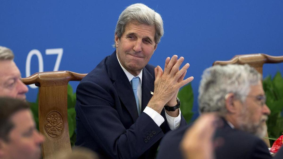 Secretary of State John Kerry wants to know why 8 minutes of State Department briefing footage on the Iran Deal disappeared.
