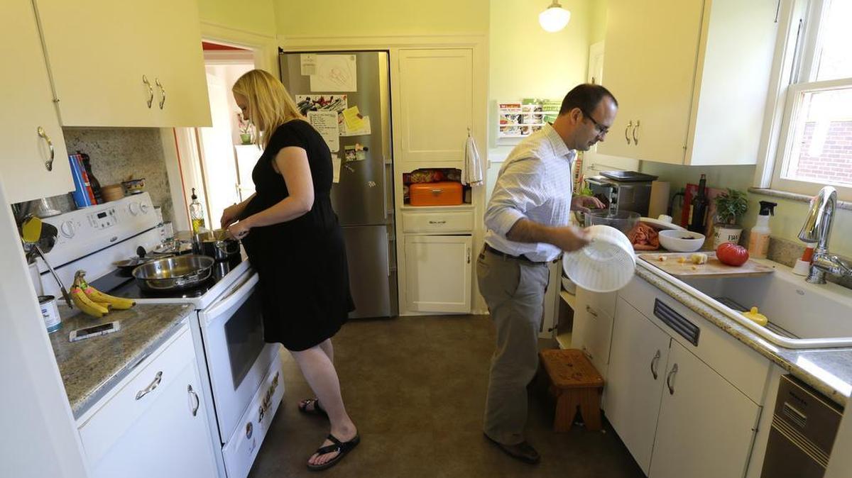 Where a woman lives can determine how evenly split the household chores are.