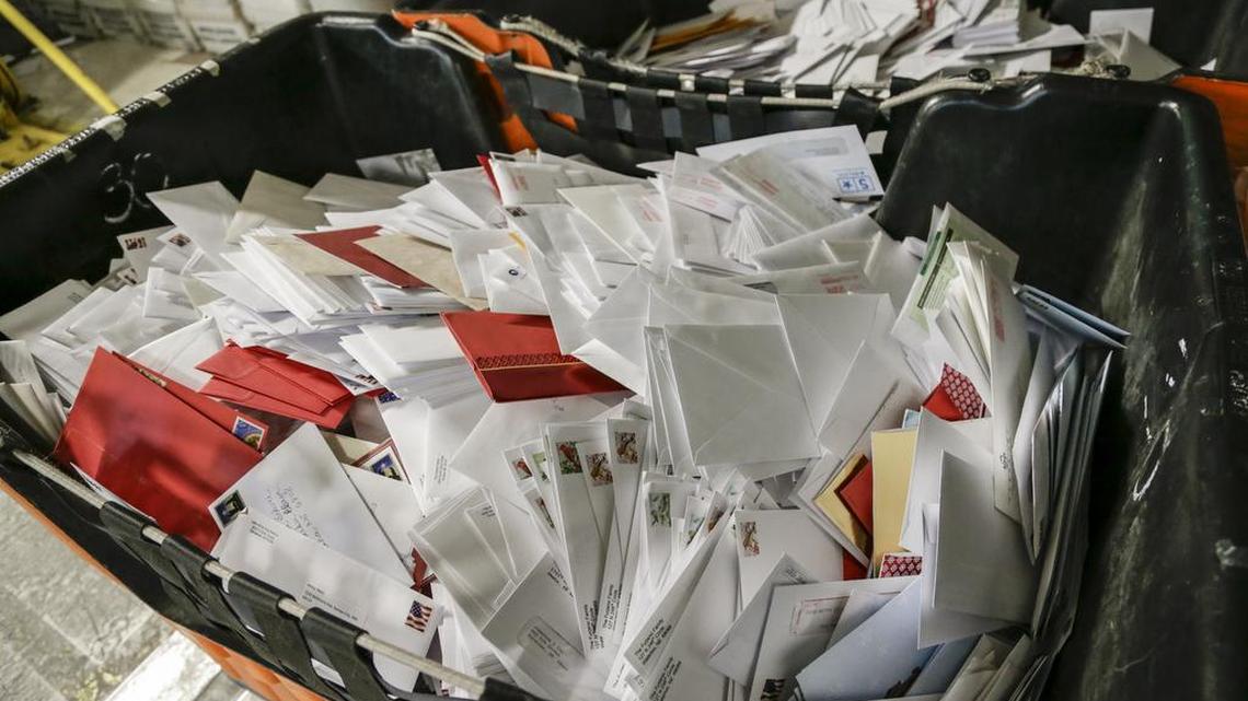 Former letter carrier Kristopher Block faces felony charges in La Porte, Indiana, after he got rid of 17,000 pieces of undelivered mail — with 11,000 pieces ending up in a ravine and others left in his home, police say.