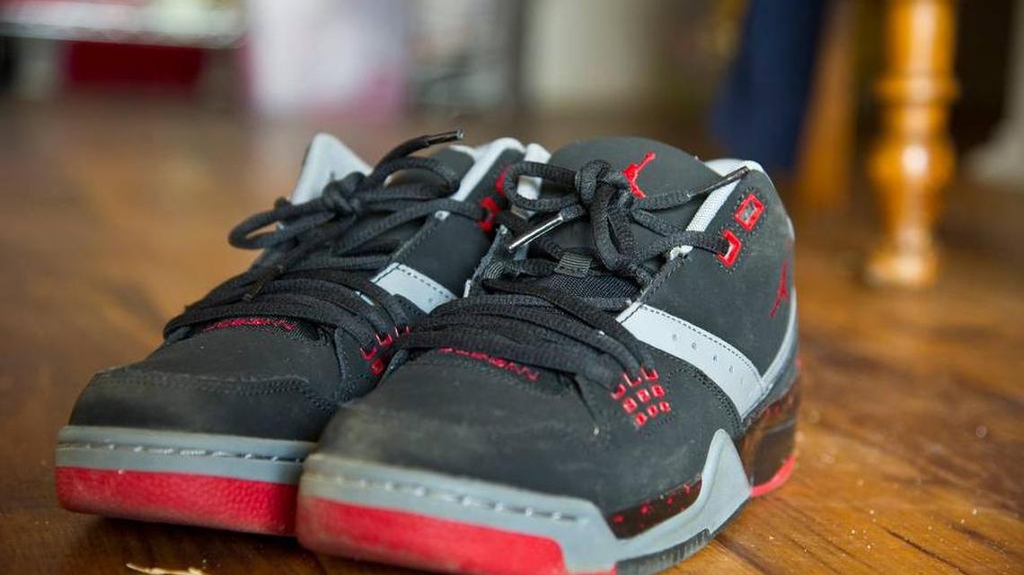 Adam Flowers, 9, received a brand new pair of Nike Air Jordan shoes from Bibb County deputies after he was bullied in his neighborhood.