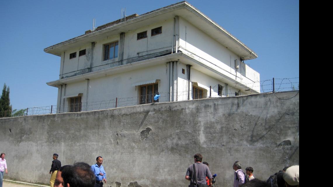 
The compound in Abbottabad, Pakistan, where Osana bin Laden was killed. 
