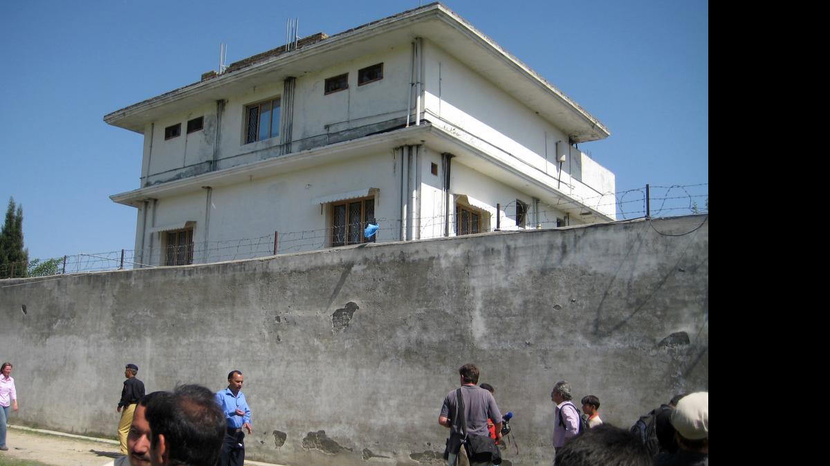 
The compound in Abbottabad, Pakistan, where Osana bin Laden was killed. 
