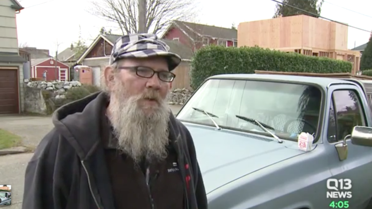 Steven Long won a court case after his car that he lives in was impounded.