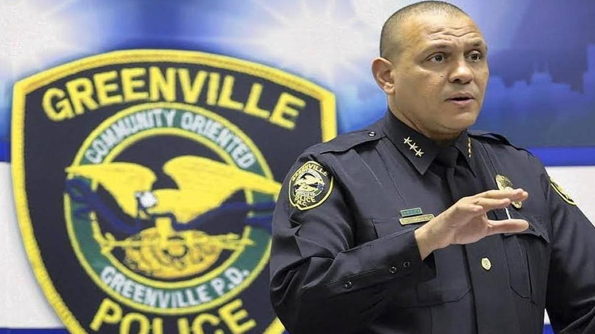 Former Greenville Police Chief Hassan Aden said he was detained at Kennedy Airport when he returned from a recent trip to Paris.