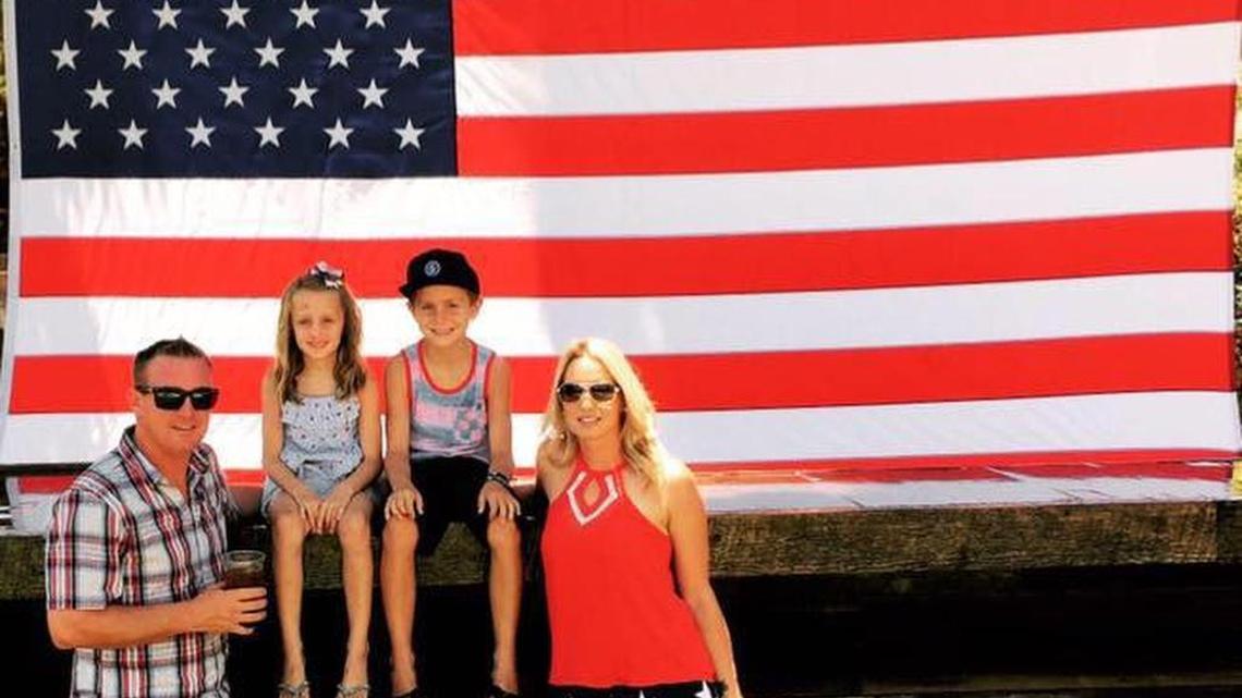 Construction worker Byron Price, 31, shown with his family, intervened at UC Merced as 18-year-old Faisal Mohammad went on a stabbing rampage. Price was injured in the attack Wednesday, Nov. 4, 2015, along with three others. Merced County Sheriff Vern Warnke called him a hero, saying he prevented other injuries.