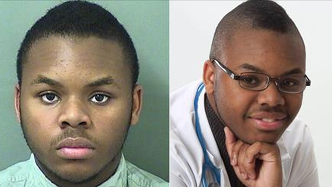 Malachi Love-Robinson, 18, is accused of opening a fake medical practice and giving physical exams and medical advice in West Palm Beach, Fla., for the second time in just over a year.