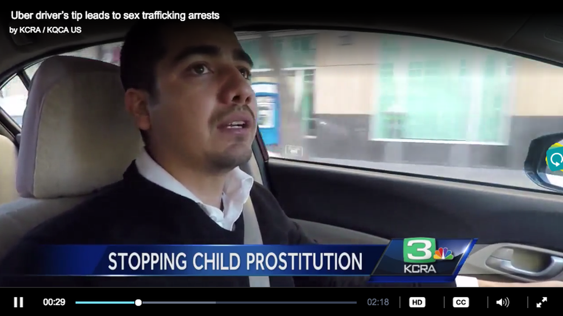 Uber driver Keith Avila