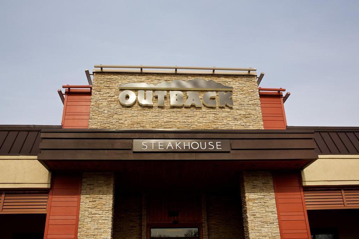 The Outback Steakhouse location in Silver Spring, Maryland.