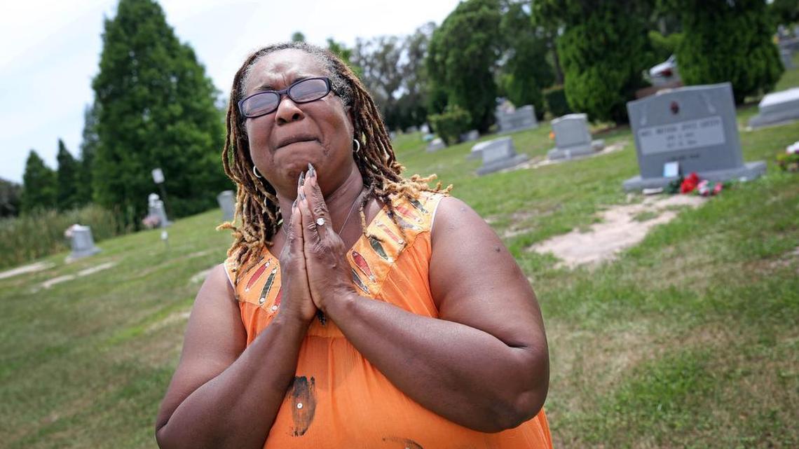 Latandra Ellington’s mother was in and out of jail, but Ellington’s aunt, Algarene Jennings, (pictured here) stepped into the breach. “I called her Tangerine,” said Jennings, who raised Ellington as if she were her own child. “She was the most beautiful baby I had ever seen.’’