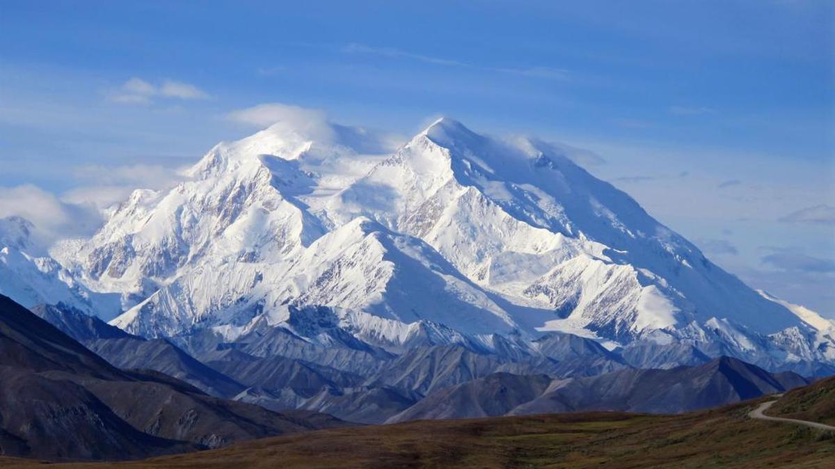 
Mount McKinley in Denali National Park, Alaska, is seen in 2011. President Barack Obama on Sunday said he's changing the name of this, the tallest mountain in North America, to Denali. 
