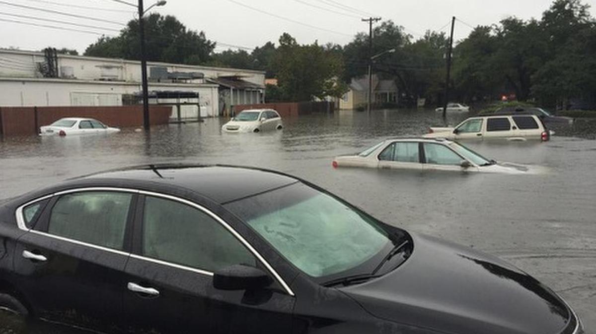 
Roads in Georgetown are flooded, with authorities closing U.S. Highway 17 to traffic into and out of the city.


