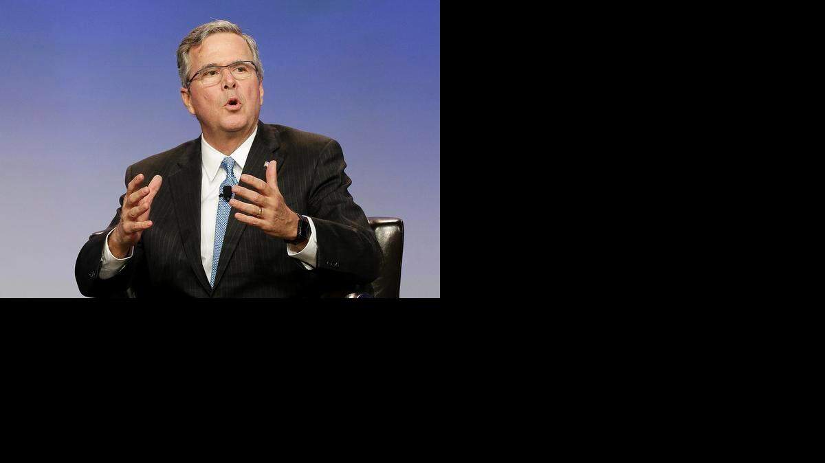 
Jeb Bush leads most Republican preference polls for the next GOP presidential candidate, though not by much
