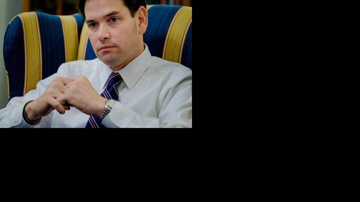 
U.S. Sen. Marco Rubio, R-Fla., is keeping quiet about his presidential plans, noting that his constituents are happy with him in the Senate.
