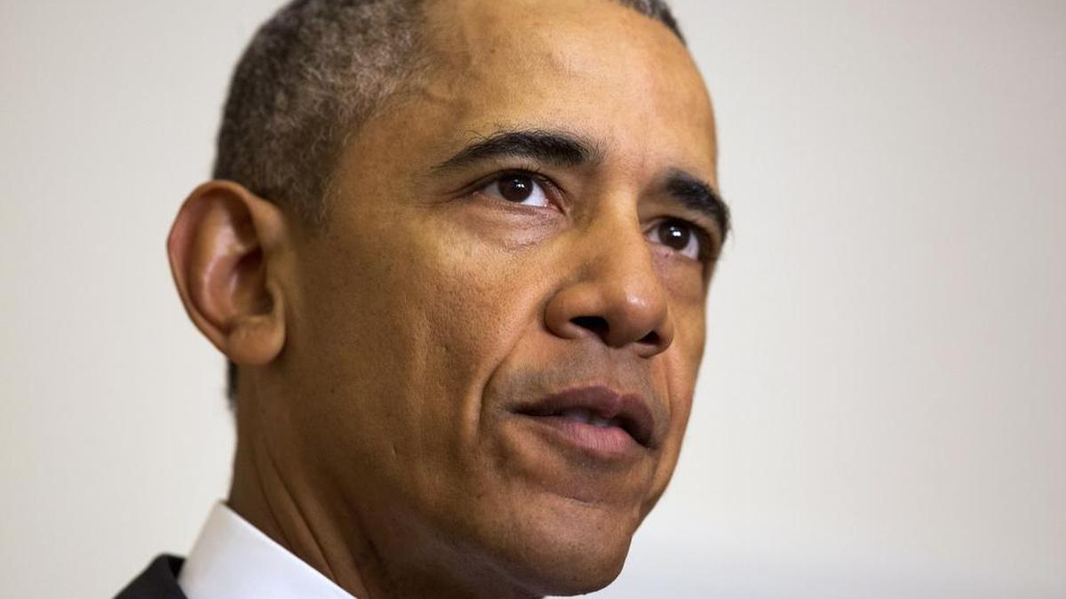 President Barack Obama notes on Sunday, Jan. 17, 2016, the new sanctions on those involved with Iran’s recent ballistic missile tests conducted in violation of U.N. restrictions, but he did not elaborate or dwell on that dispute.