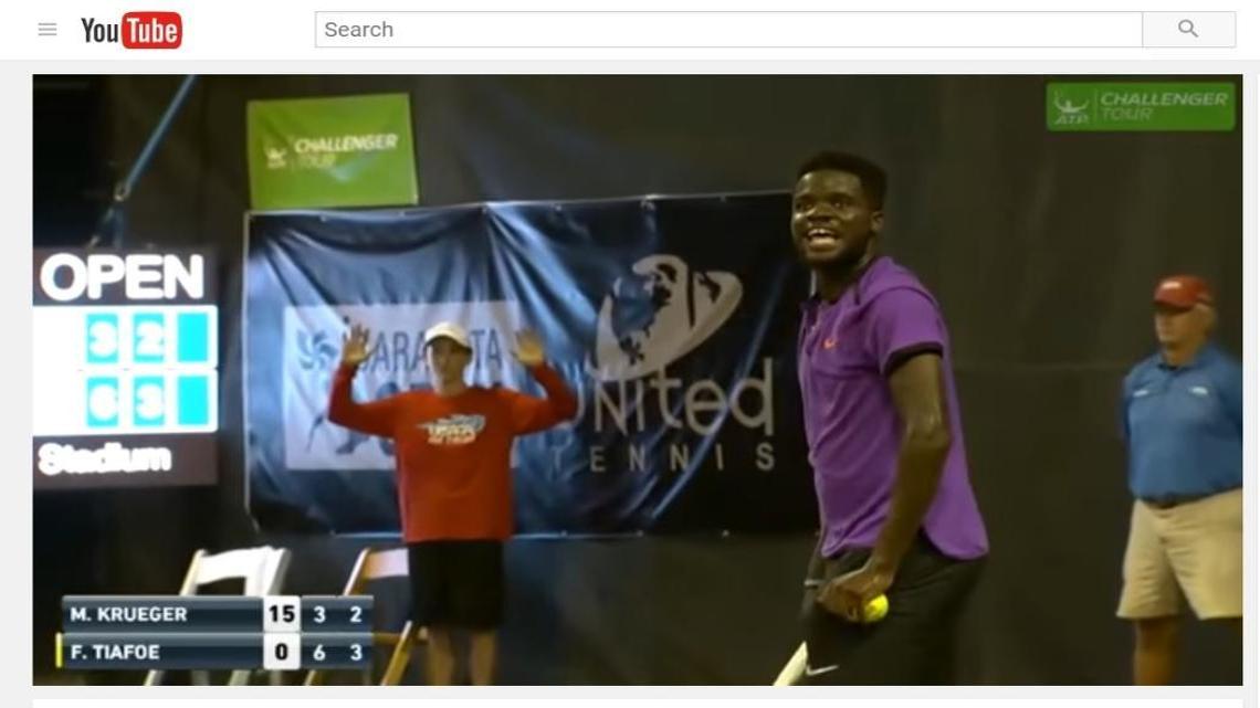 Couple’s loud sex brings a professional tennis match to a halt