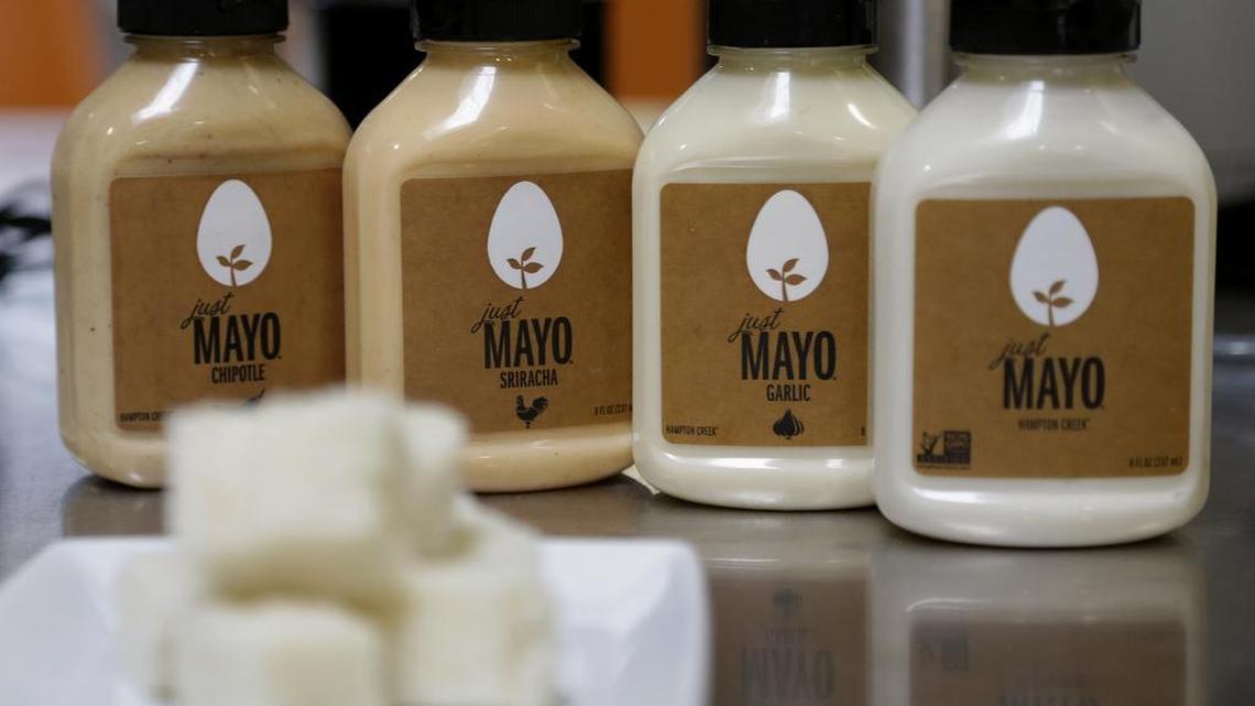 The Association for Dressings and Sauces, which was founded in 1926, repeatedly urged federal regulators last year to take action against an upstart vegan spread that it said was masquerading as mayonnaise, despite its lack of eggs, according to emails. The Food and Drug Administration later sent a public warning to Hampton Creek about its “Just Mayo” spread, which triggered national headlines and ultimately led to the San Francisco startup and media darling tweaking its label.