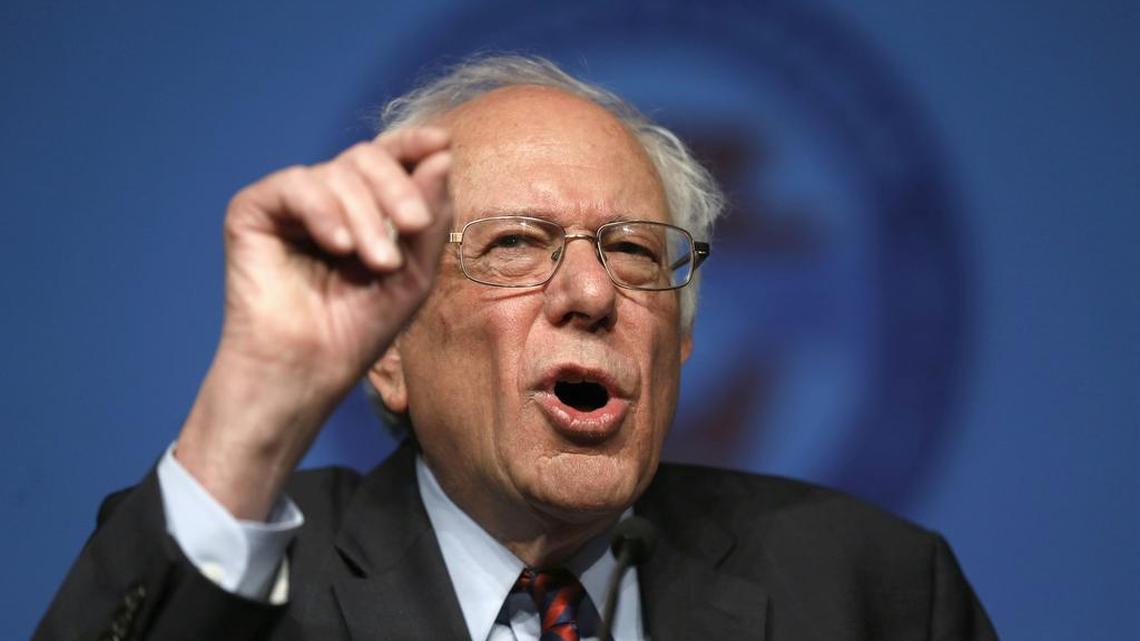 Democratic presidential candidate Sen. Bernie Sanders said in a tweet that he’d be willing to debate Donald Trump.