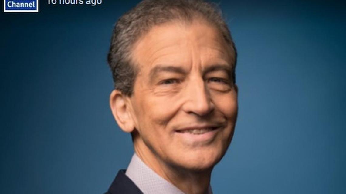 Weather Channel meteorologist Dave Schwartz