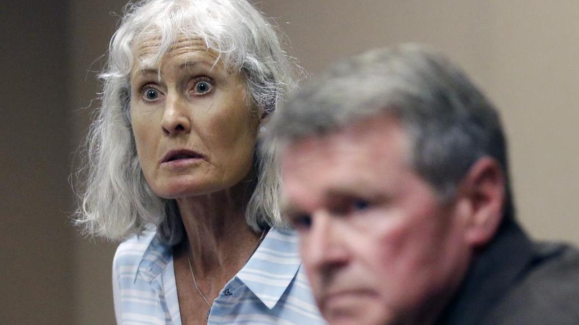 Dr. Dagmar Vitek, left, Medical Director, Salt Lake County Health Department speaks while Gary Edwards, executive director, Salt Lake County Health Department, looks on during a news conference Friday, July 8, 2016, in Salt Lake City.