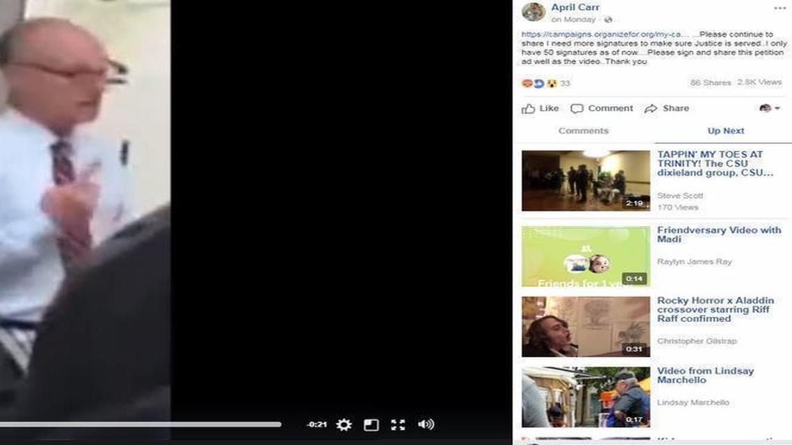 A Rockdale County, Georgia teacher was placed on leave after video showed him telling a student he might shoot him in the head after he was disruptive