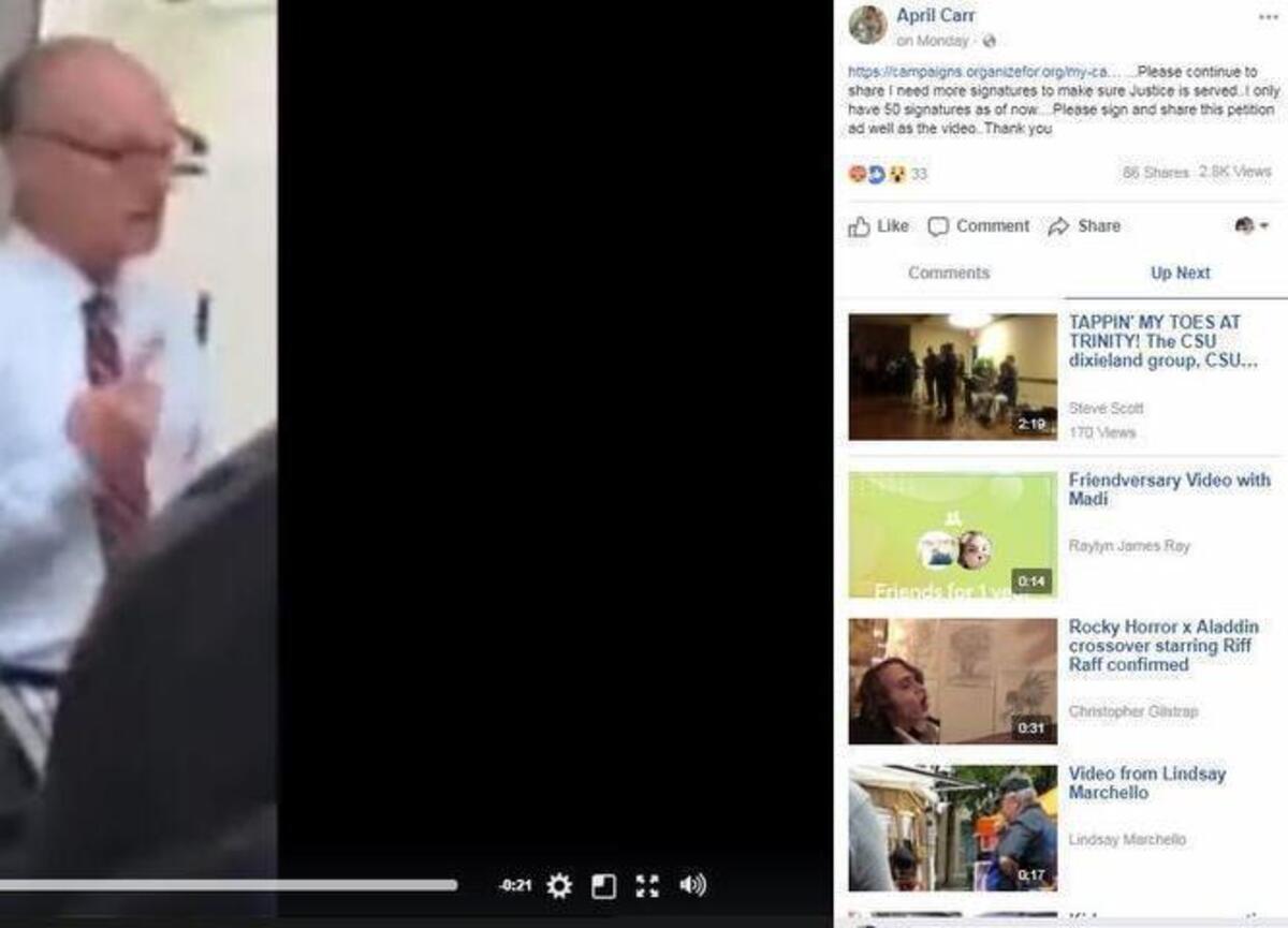 A Rockdale County, Georgia teacher was placed on leave after video showed him telling a student he might shoot him in the head after he was disruptive