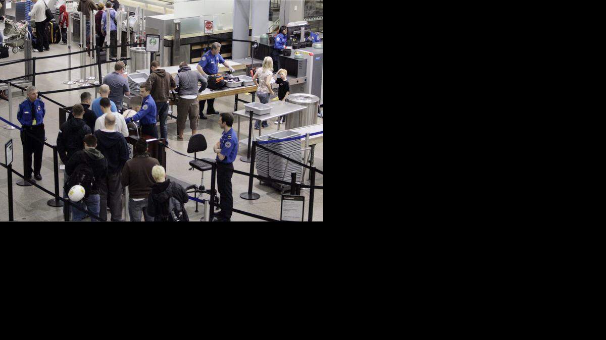 Foto de archivo del protocolo de seguridad de la TSA.
