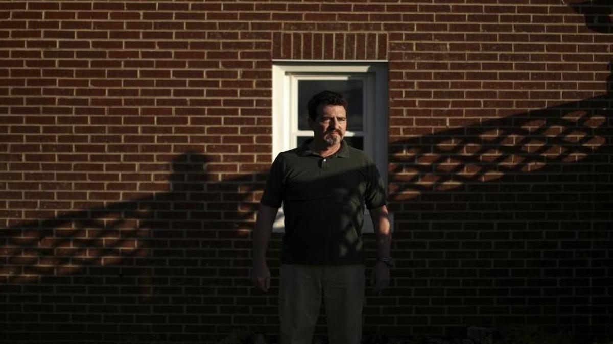 Keith Bollinger, a factory manager, at his home in Conover, N.C. Bollinger was caught in an agonizing legal battle with his former employer over a noncompete agreement for over three years. “I tried to get a better life for my wife and my son, and it backfired,” Bollinger said.